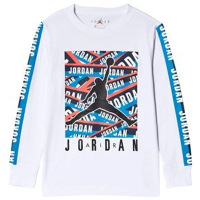 Shop Air Jordan White Jumpman Tape T-shirt