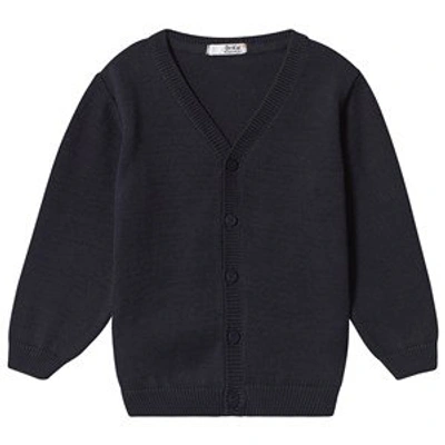 Shop Dr Kid Navy Knitted Cardigan