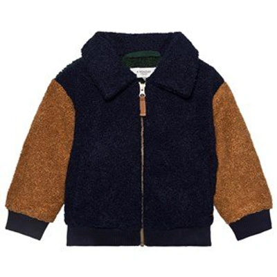 Shop A Monday In Copenhagen Blue Indigo Sebastian Jacket In Navy