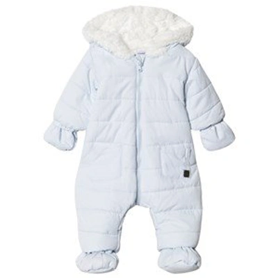 Shop Absorba Blue Detachable Mittens And Booties Winter Coveralls