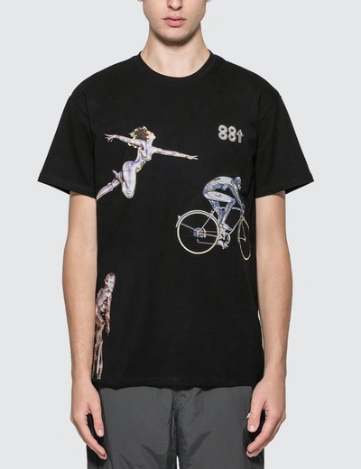 Shop 88rising X Sorayama Robotic Movement Ar T-shirt In Black