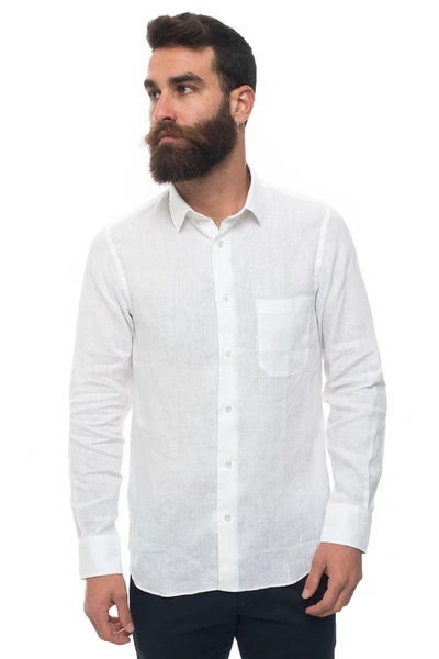 Shop Vincenzo De Lauziers Casual Shirt In White