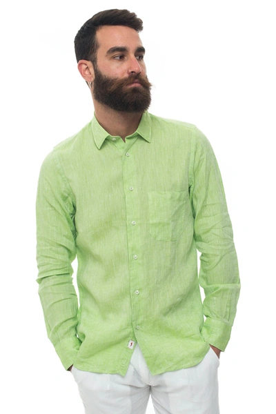 Shop Vincenzo De Lauziers Casual Shirt In Green