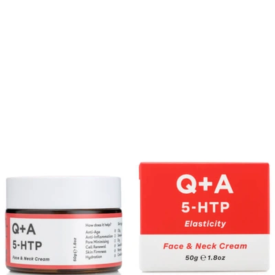 Shop Q+a 5-htp Face & Neck Cream 50g
