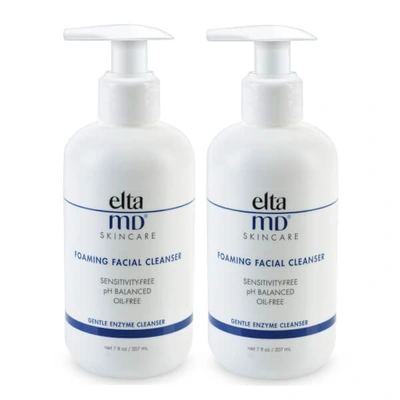 Shop Eltamd Elta Md Foaming Facial Cleanser Duo (worth $64.00)
