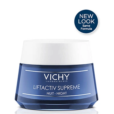 Shop Vichy Liftactiv Night Supreme Anti-wrinkle And Firming Night Cream, 1.69 Fl. Oz.