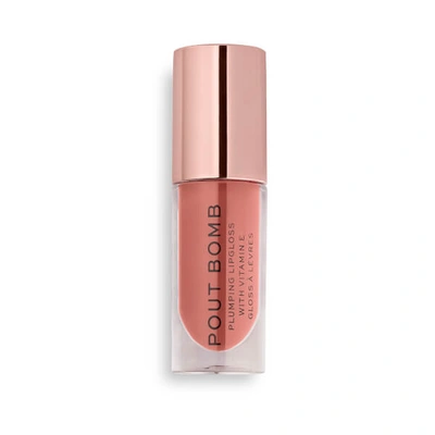Shop Revolution Beauty Pout Bomb Plumping Gloss (various Shades) In Kiss