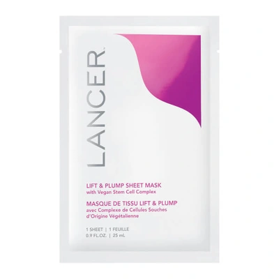 Shop Lancer Skincare Lift & Plump Sheet Mask 4 Pack (worth $140)
