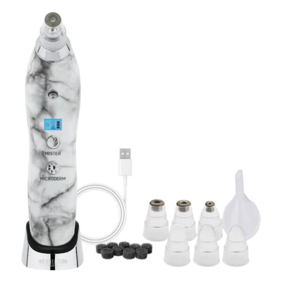 Shop Michael Todd Beauty Sonic Refresher Wet/dry Sonic Microdermabrasion And Pore Extraction System (various Shades) In White Marble