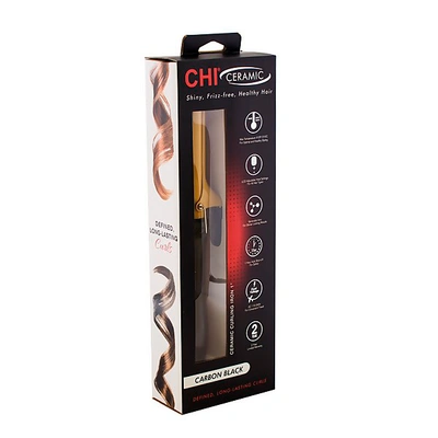 Shop Chi Ceramic Curling 1 Inch Iron (various Colours) In Carbon Black