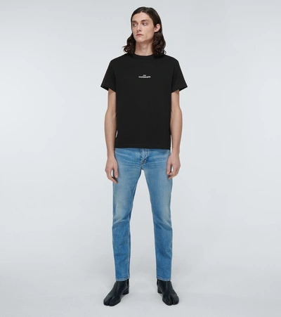 Shop Maison Margiela Crewneck T-shirt In Black