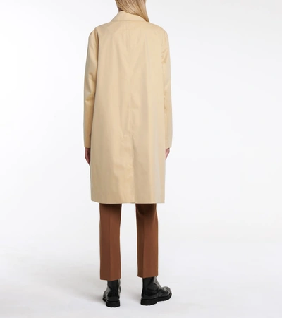 Shop Burberry Pimlico Heritage Gabardine Car Coat In Beige