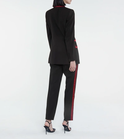 Dolce & Gabbana High-rise Slim Pants In Black