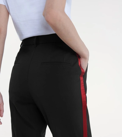 Dolce & Gabbana High-rise Slim Pants In Black