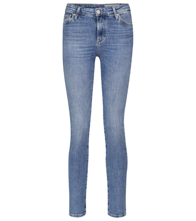 Shop Ag Mari High-rise Slim Jeans In Blue