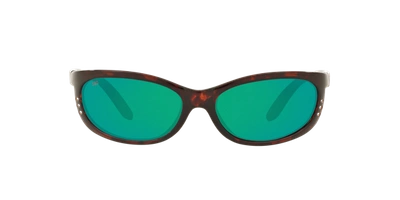 Costa Del Mar Costa Man Sunglasses 6s9058 Fathom In Green Mirror