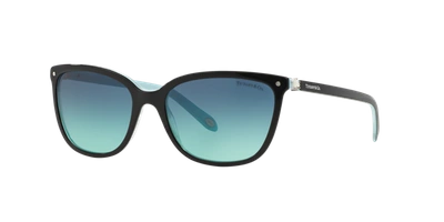 Shop Tiffany & Co . Woman Sunglass Tf4105hb In Tiffany Blue Gradient