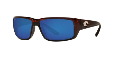 Shop Costa Del Mar Costa Man Sunglasses 6s9006 Fantail In Blue Mirror