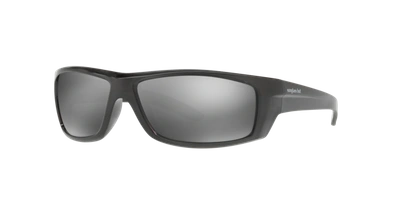 Shop Sunglass Hut Collection Man Sunglass Hu2007 In Grey Mirror Silver