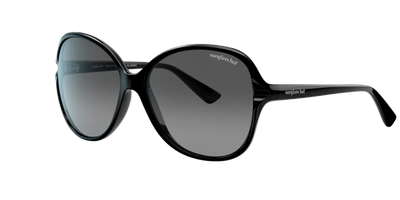 Shop Sunglass Hut Collection Woman Sunglasses Hu2001 In Polarized Grey Gradient
