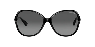 Sunglass Hut Collection Polarized Polarized Sunglasses , Hu2001 60 In Polarized Grey Gradient