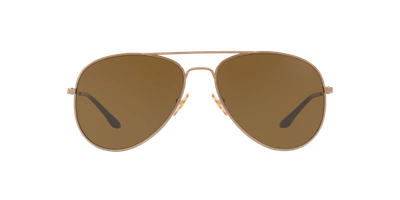 Shop Sunglass Hut Collection Man Sunglasses Hu1001 In Dark Brown