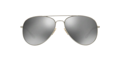 Sunglass Hut Collection Sunglasses, Hu1001 59 In Grey Mirror Silver