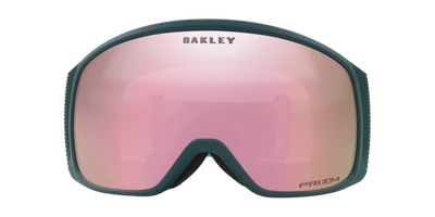 Shop Oakley Goggles Oakley Unisex Sunglass Oo7105 Flight Tracker M Snow Goggles In Prizm Snow Hi Pink