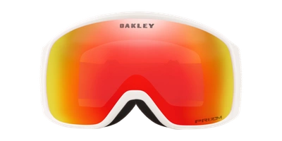 Shop Oakley Goggles Oakley Unisex  Oo7105 Flight Tracker M Factory Pilot Snow Goggles In Red