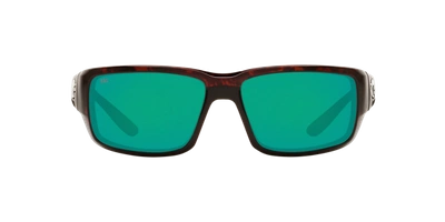 Costa Del Mar Costa Man Sunglasses 6s9006 Fantail In Green Mirror