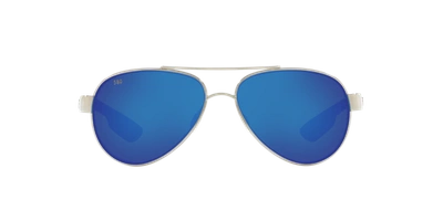 Shop Costa Del Mar Costa Woman Sunglasses 6s4006 Loreto In Blue Mirror