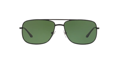 Shop Sunglass Hut Collection Man Sunglasses Hu1004 In Polarized Green Classic G-15