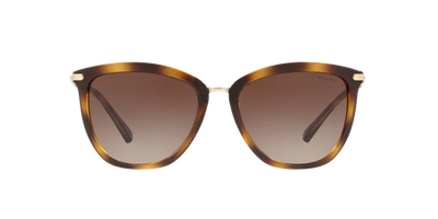 Shop Ralph Woman Sunglass Ra5245 In Brown Gradient