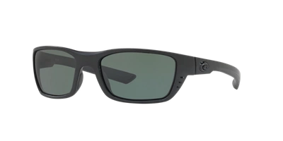 Costa Del Mar Whitetip Gray Polarized Polycarbonate Mens Sunglasses Wtp 01 Ogp 58 In Gray