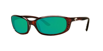 Shop Costa Del Mar Costa Man Sunglass 6s9017 Brine In Green Mirror