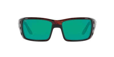 Costa Del Mar Costa Man Sunglasses 6s9022 Permit In Green Mirror