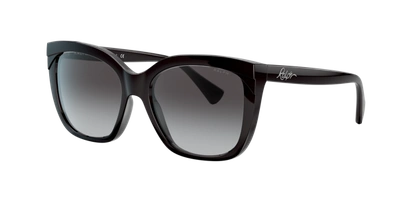 Shop Ralph Woman Sunglasses Ra5265 In Light Grey Gradient Dark Grey