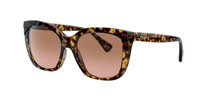 Shop Ralph Woman Sunglasses Ra5265 In Light Brown Gradient Dark Brown