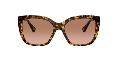 Shop Ralph Woman Sunglasses Ra5265 In Light Brown Gradient Dark Brown