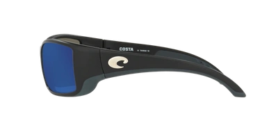 Shop Costa Del Mar Costa Man Sunglass 6s9014 Blackfin In Blue Mirror