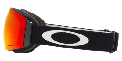 Shop Oakley Goggles Oakley Unisex Sunglass Oo7064 Flight Deck™ M Snow Goggles In Prizm Snow Torch Iridium