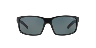 Shop Arnette Unisex Sunglasses An4202 Fastball In Polarized Dark Grey