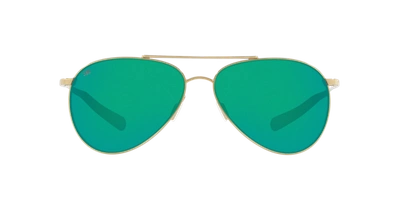 Costa Del Mar Costa Woman Sunglasses 6s6003 Piper In Green Mirror