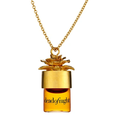 Shop Strangelove Deadofnight Perfume Oil Necklace (1.25ml) In Multi