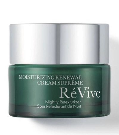Shop Revive Révive Moisturizing Renewal Cream Suprême Nightly Retexturiser (50ml) In White