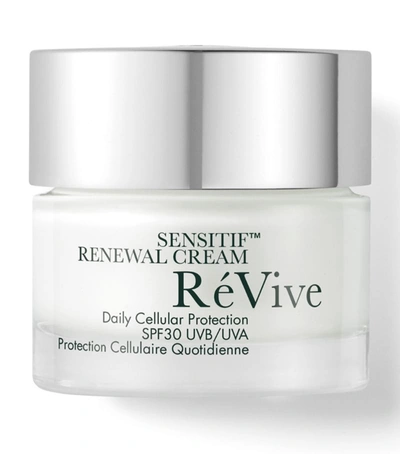 Shop Revive Révive Sensitif Renewal Cream Spf 30 (50ml) In White