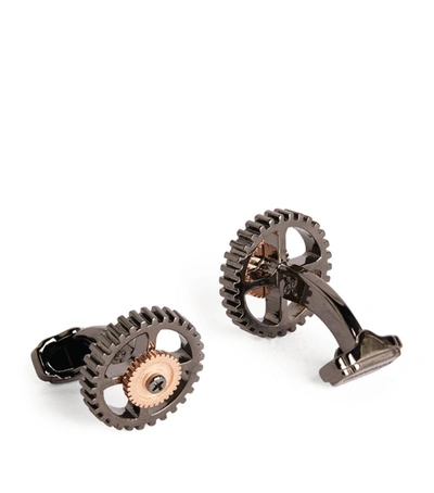 Shop Harrods Of London Gear Wheel Cufflinks