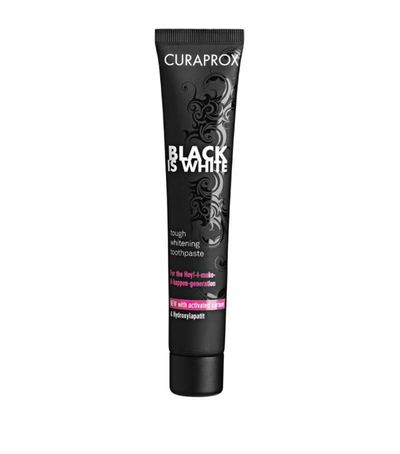 Shop Curaprox Black Is White Charcoal Whitening Toothpaste