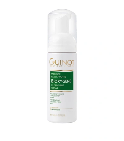 Shop Guinot Mousse Nettoyante Bioxygene Cleanser In White