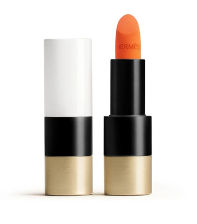 Shop Hermes Matte Lipstick In Orange